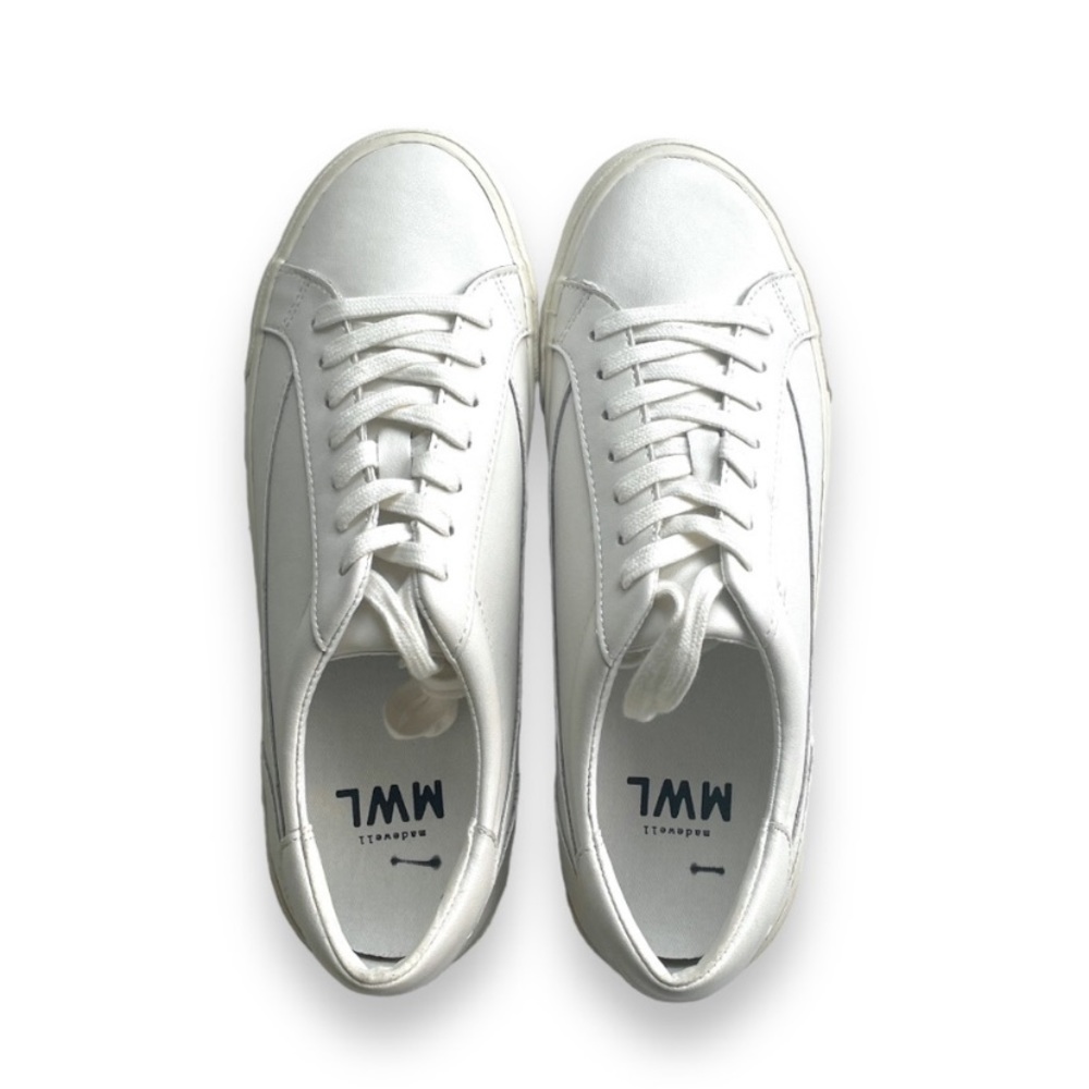 NWOB Madewell Sidewalk Low-Top Leather Sneakers Size Woman size 9